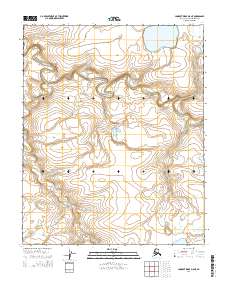 Lookout Ridge D-5 NE, AK — USGS 7.5-minute topo (2014)