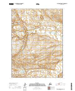 Taylor Mountains B-7 SE, AK — USGS 7.5-minute topo (2019)