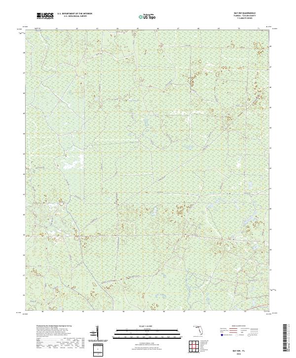 Day NW, FL — USGS 7.5-minute topo (2024)