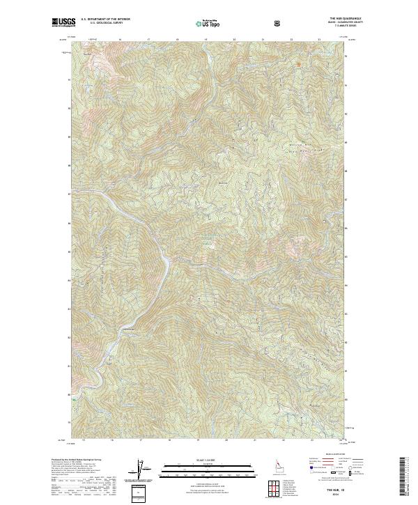 The Nub, ID — USGS 7.5-minute topo (2024)