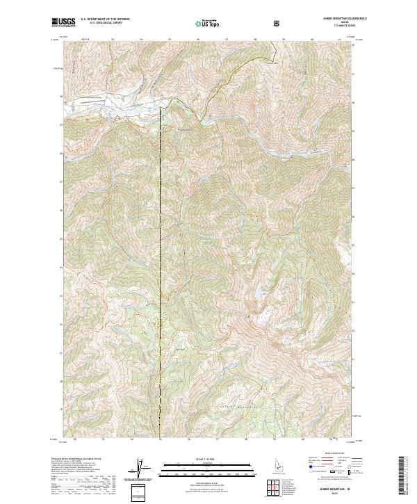 Jumbo Mountain, ID — USGS 7.5-minute topo (2023)