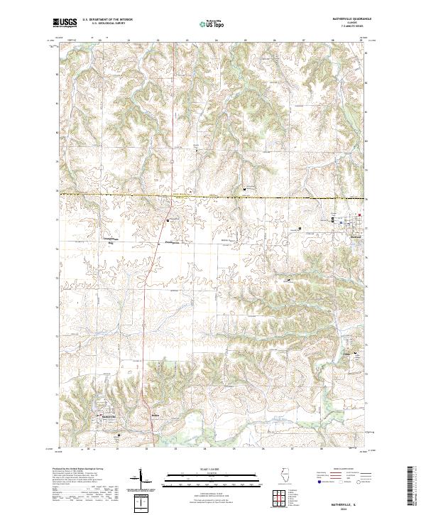Matherville, IL — USGS 7.5-minute topo (2024)