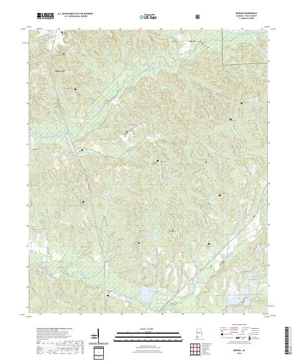 Ingram, AL — USGS 7.5-minute topo (2024)