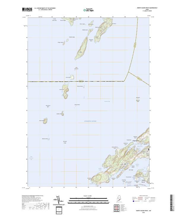 North Haven West, ME — USGS 7.5-minute topo (2024)