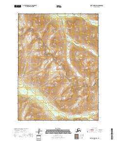 Lake Clark A-3 SE, AK — USGS 7.5-minute topo (2018)