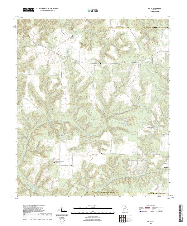 Zetto, GA — USGS 7.5-minute topo (2024)