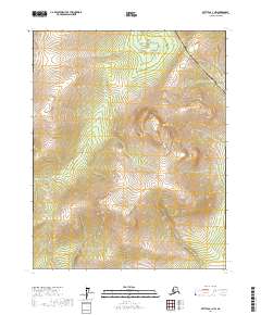 Bettles A-1 NW, AK — USGS 7.5-minute topo (2017)