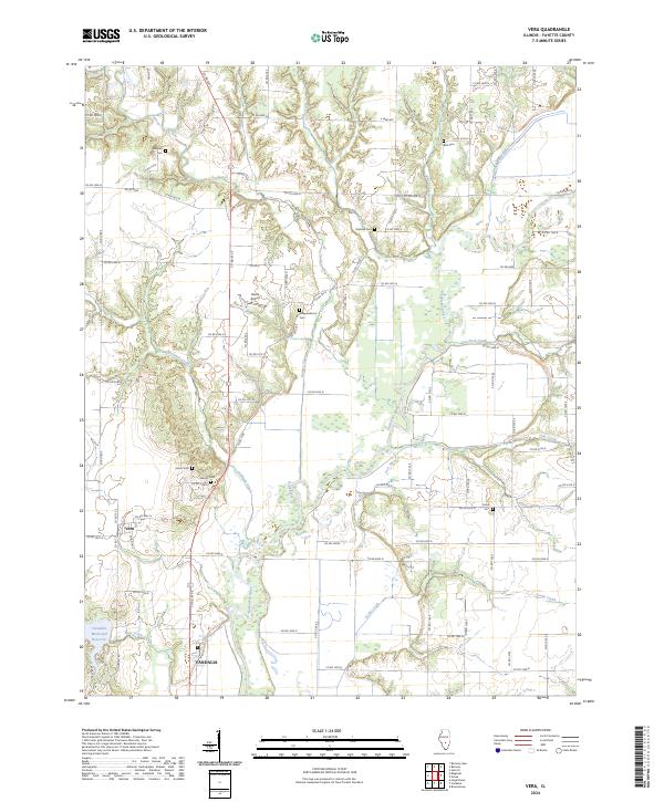 Vera, IL — USGS 7.5-minute topo (2024)