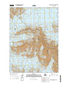 Bering Glacier C-7 SE, AK — USGS 7.5-minute topo (2014)