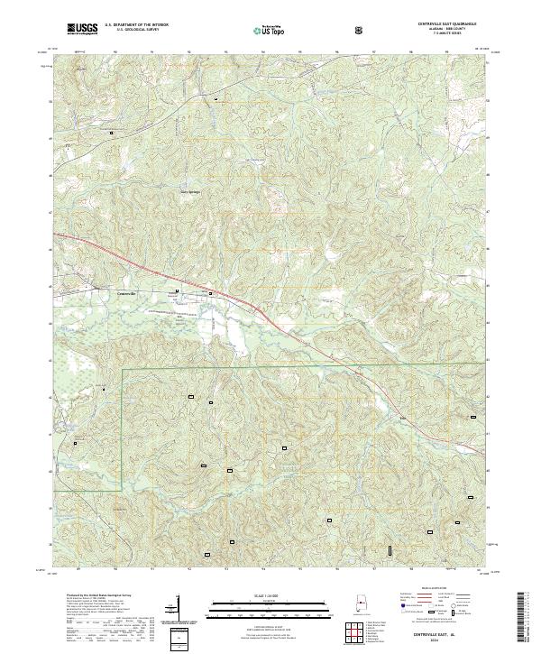 Centreville East, AL — USGS 7.5-minute topo (2024)
