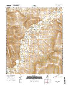 Candle A-4 NW, AK — USGS 7.5-minute topo (2014)