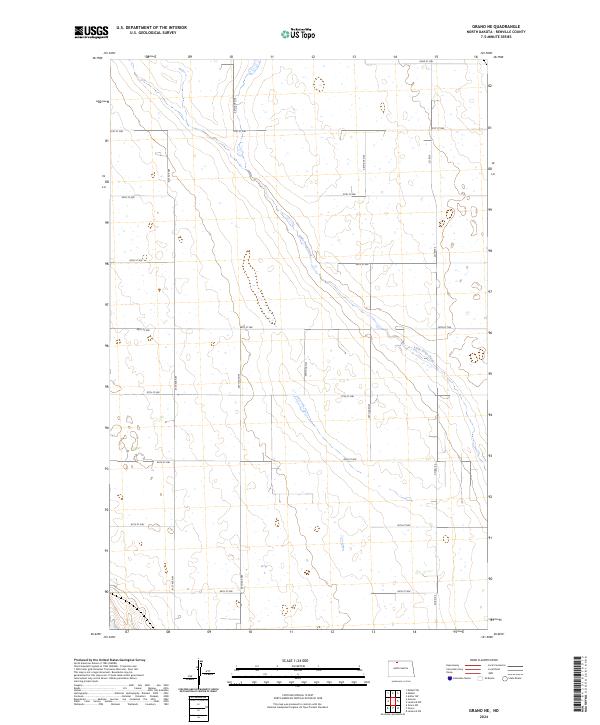Grano NE, ND — USGS 7.5-minute topo (2024)
