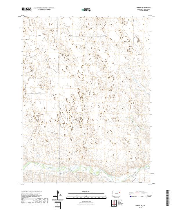 Vernon SW, CO — USGS 7.5-minute topo (2022)