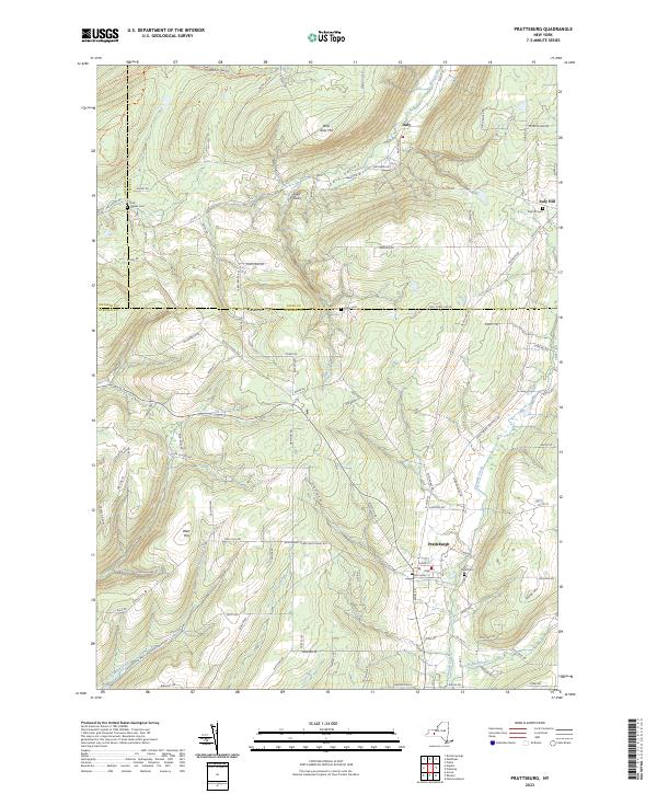 Prattsburg, NY — USGS 7.5-minute topo (2023)