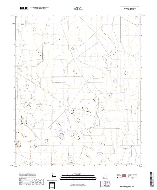 Cooper-Good Ranch, NM — USGS 7.5-minute topo (2023)