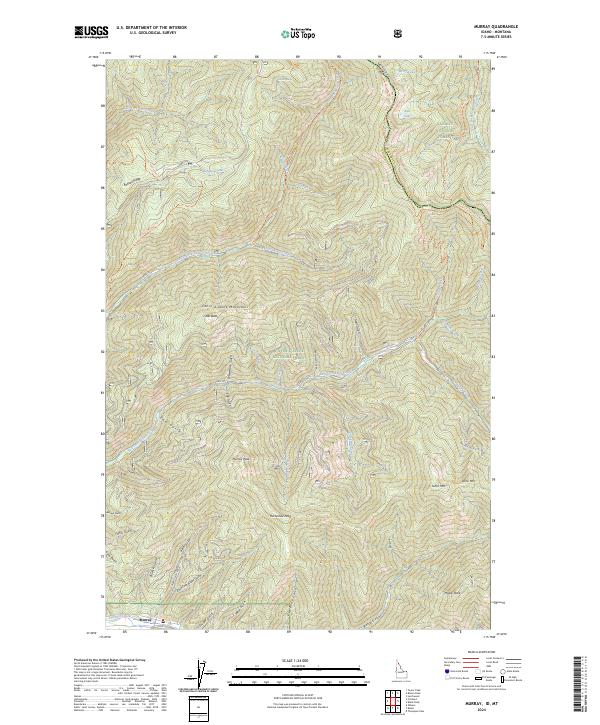 Murray, ID-MT — USGS 7.5-minute topo (2024)
