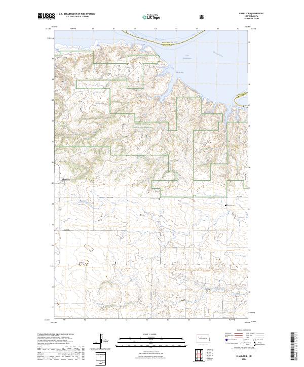 Charlson, ND — USGS 7.5-minute topo (2024)
