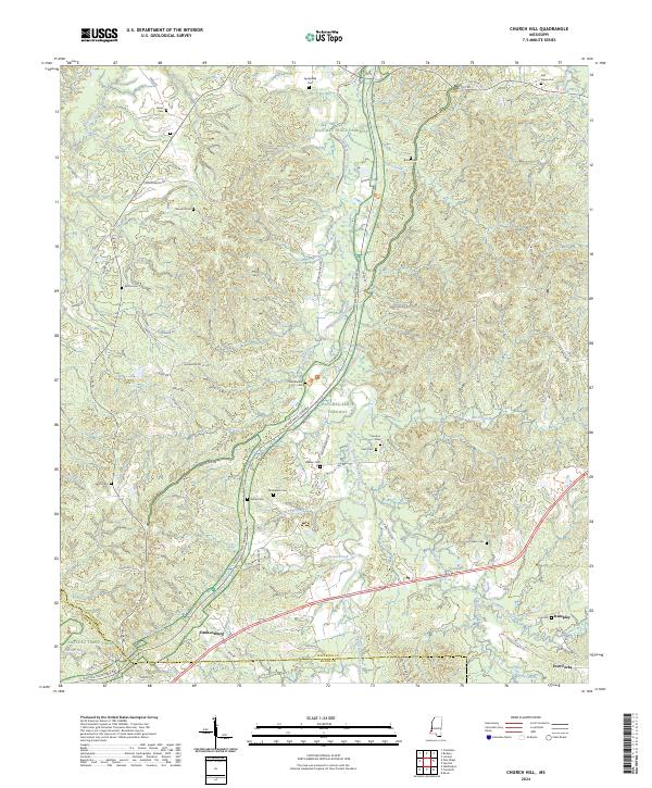 Church Hill, MS — USGS 7.5-minute topo (2024)