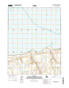 Meade River D-5 SE, AK — USGS 7.5-minute topo (2014)