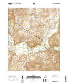Livengood C-5 NE, AK — USGS 7.5-minute topo (2017)