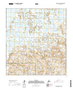 Saint Michael B-1 SW, AK — USGS 7.5-minute topo (2017)