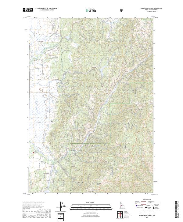 Skunk Creek Summit, ID — USGS 7.5-minute topo (2024)