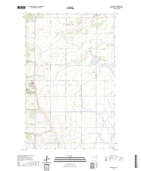 Mountain, ND — USGS 7.5-minute topo (2024)