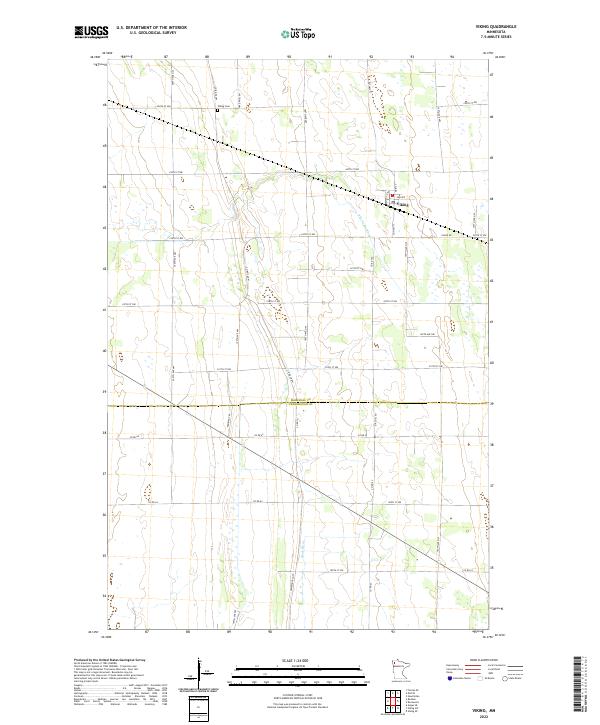Viking, MN — USGS 7.5-minute topo (2022)