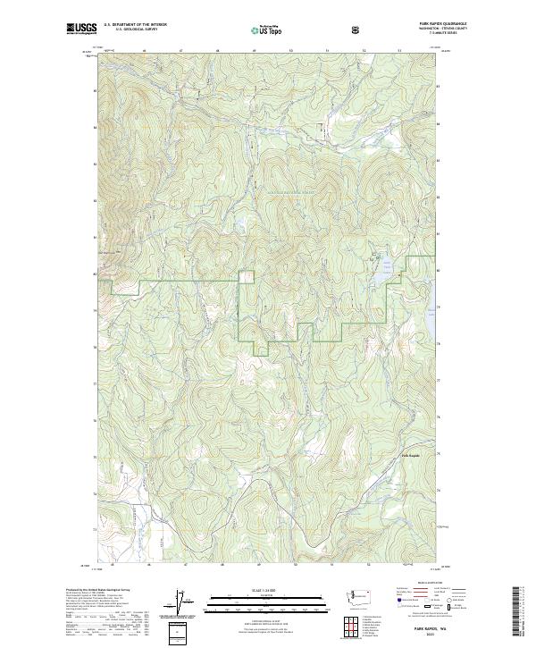 Park Rapids, WA — USGS 7.5-minute topo (2023)
