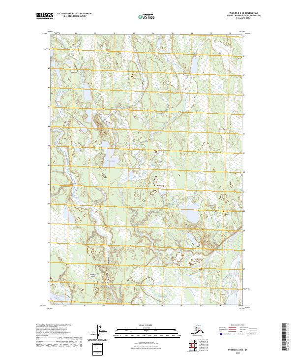 Tyonek C-2 NE, AK — USGS 7.5-minute topo (2023)