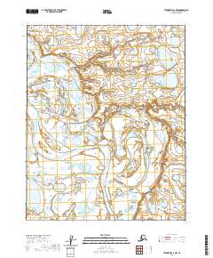Teshekpuk A-3 NW, AK — USGS 7.5-minute topo (2020)