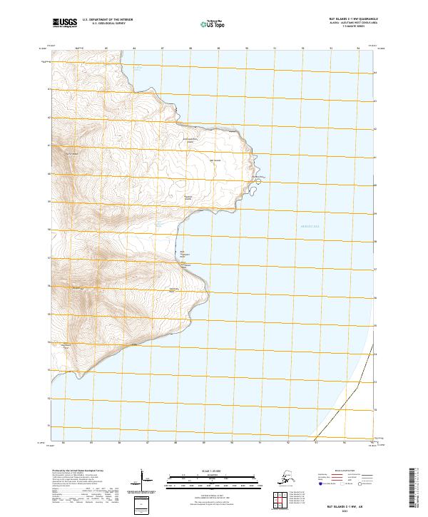 Rat Islands C-1 NW, AK — USGS 7.5-minute topo (2021)
