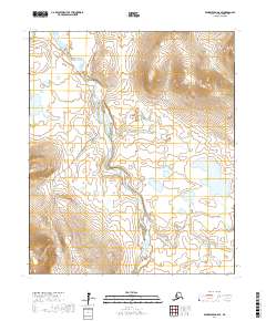 Bendeleben A-6 SE, AK — USGS 7.5-minute topo (2017)
