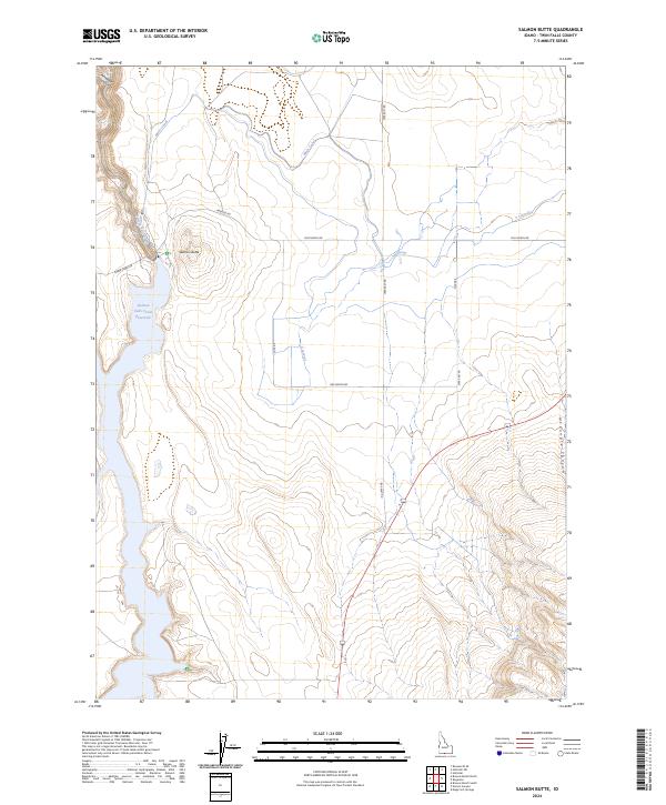 Salmon Butte, ID — USGS 7.5-minute topo (2024)