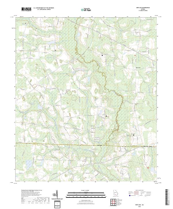 New Lois, GA — USGS 7.5-minute topo (2024)