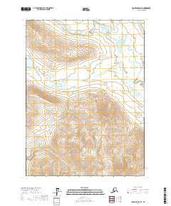 Chandalar D-3 SE, AK — USGS 7.5-minute topo (2017)