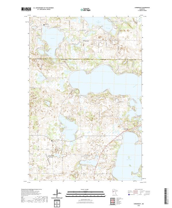 Cormorant, MN — USGS 7.5-minute topo (2022)