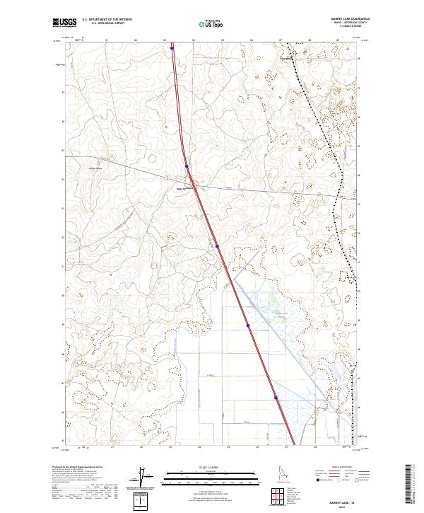 Market Lake, ID — USGS 7.5-minute topo (2023)