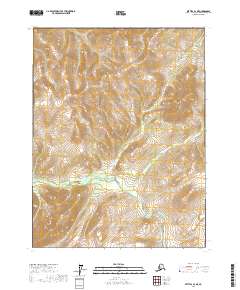 Bettles D-1 NE, AK — USGS 7.5-minute topo (2017)