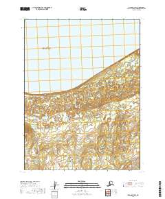 Iliamna B-7 SW, AK — USGS 7.5-minute topo (2019)