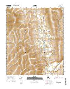 Candle A-4 SE, AK — USGS 7.5-minute topo (2014)