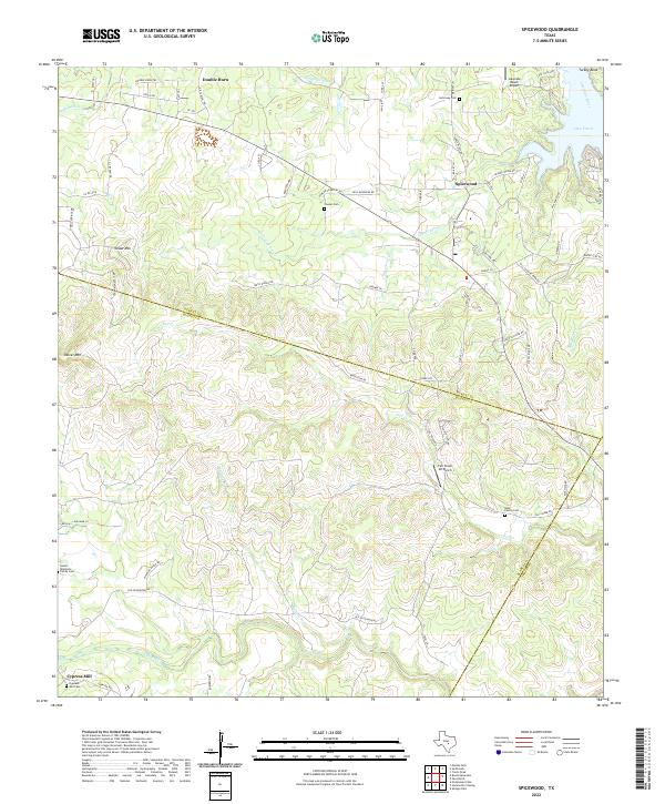 Spicewood, TX — USGS 7.5-minute topo (2022)