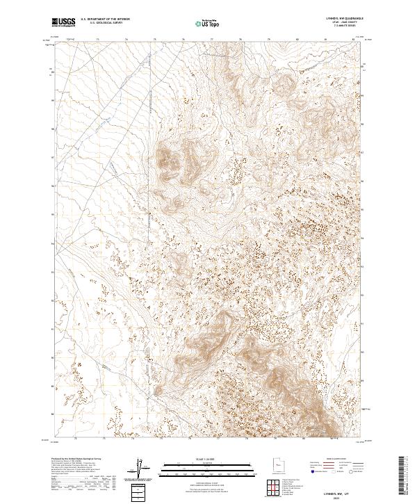 Lynndyl NW, UT — USGS 7.5-minute topo (2023)