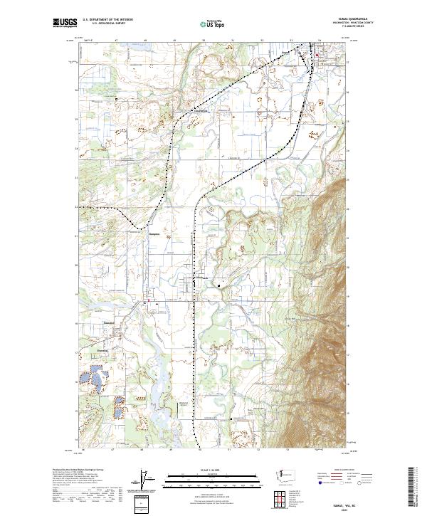 Sumas, WA-BC — USGS 7.5-minute topo (2023)