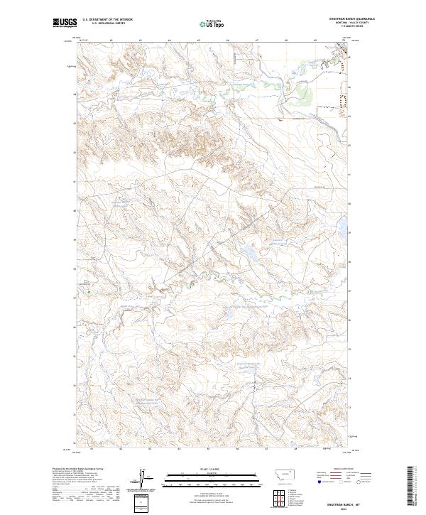 Engstrom Ranch, MT — USGS 7.5-minute topo (2024)