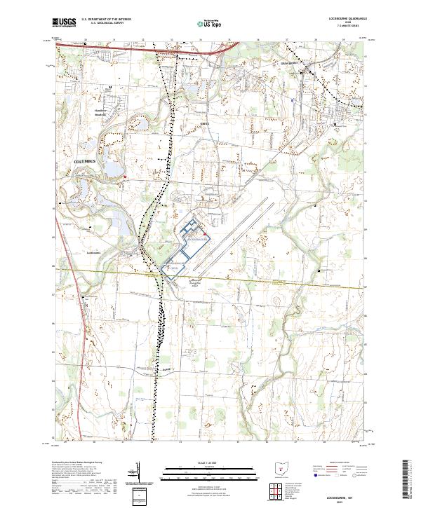 Lockbourne, OH — USGS 7.5-minute topo (2023)