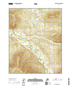 Black River A-1 SW, AK — USGS 7.5-minute topo (2018)