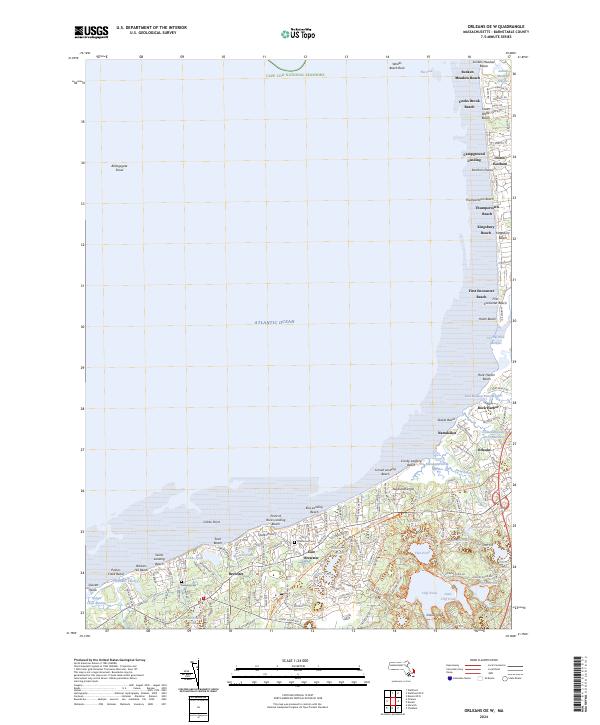 Orleans OE W, MA — USGS 7.5-minute topo (2024)