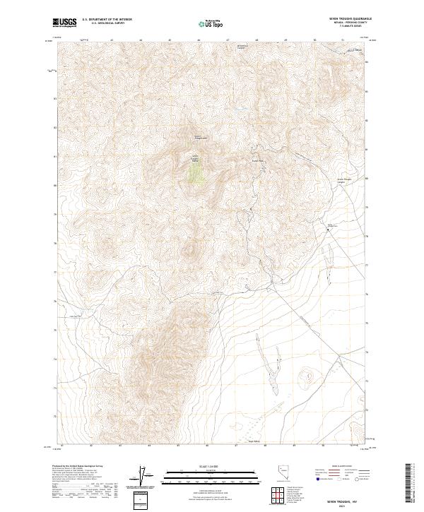 Seven Troughs, NV — USGS 7.5-minute topo (2021)