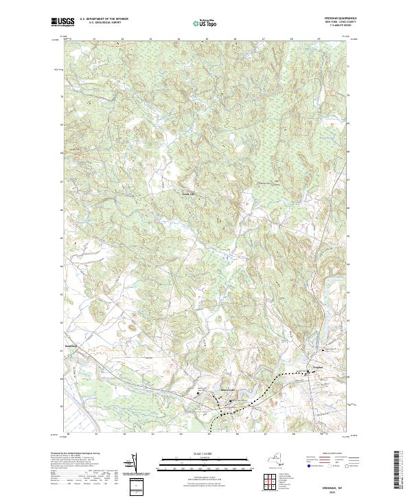 Croghan, NY — USGS 7.5-minute topo (2023)